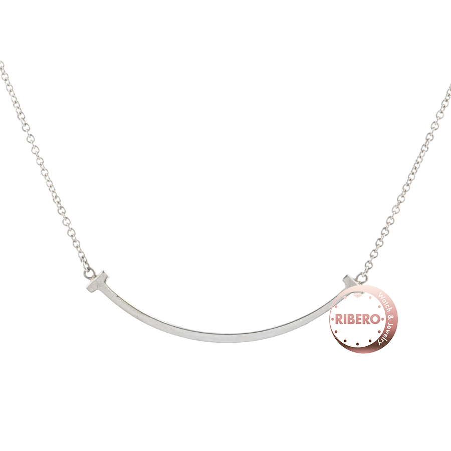 ティファニー Tスマイル ペンダント スモール ネックレス