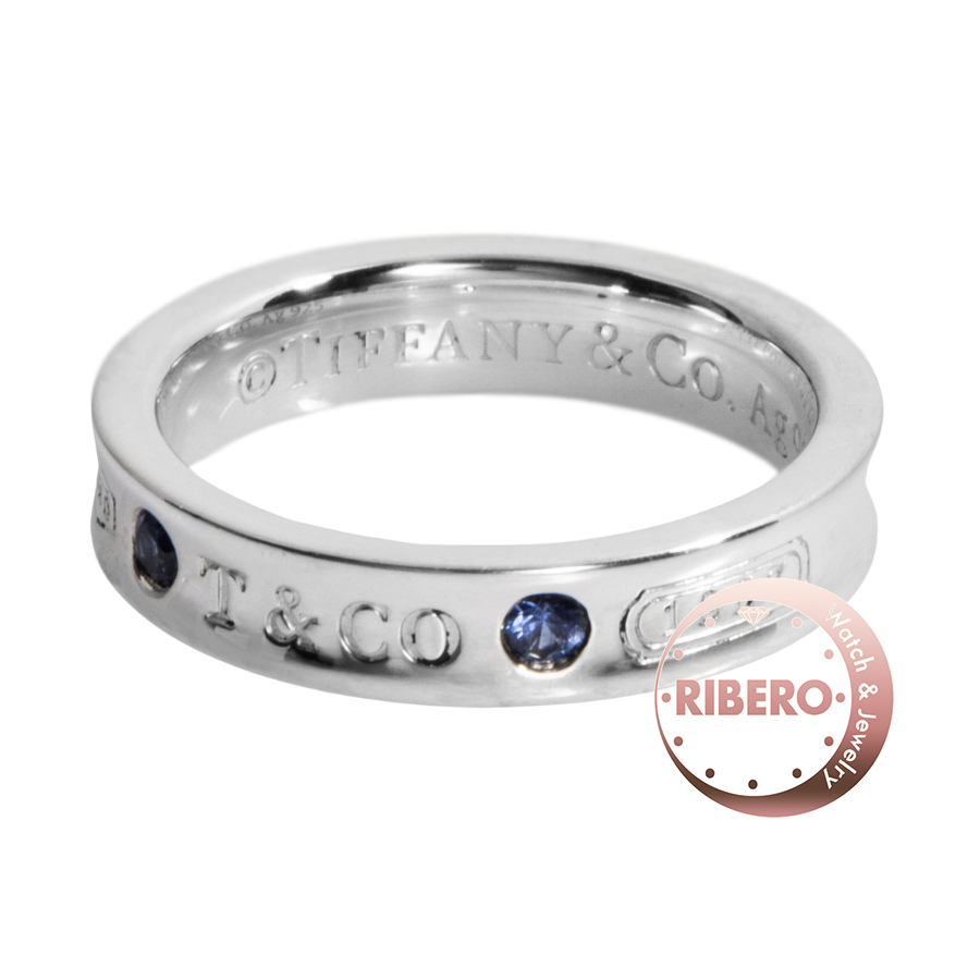 ティファニー 1837  リング・指輪 モンタナ サファイヤ ナロー