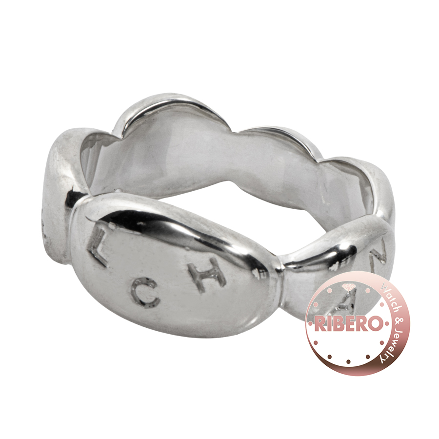 シャネル カメリア ロゴ リング・指輪