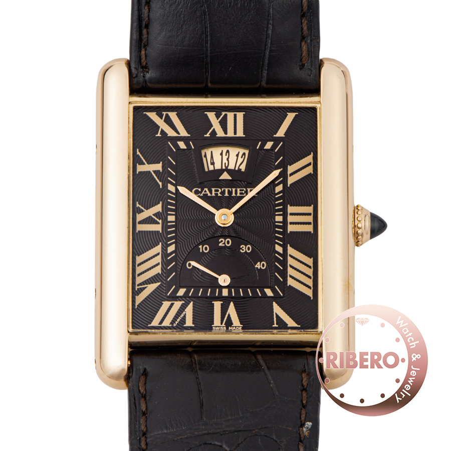 カルティエ タンクルイ マニュアルデイト W1560002