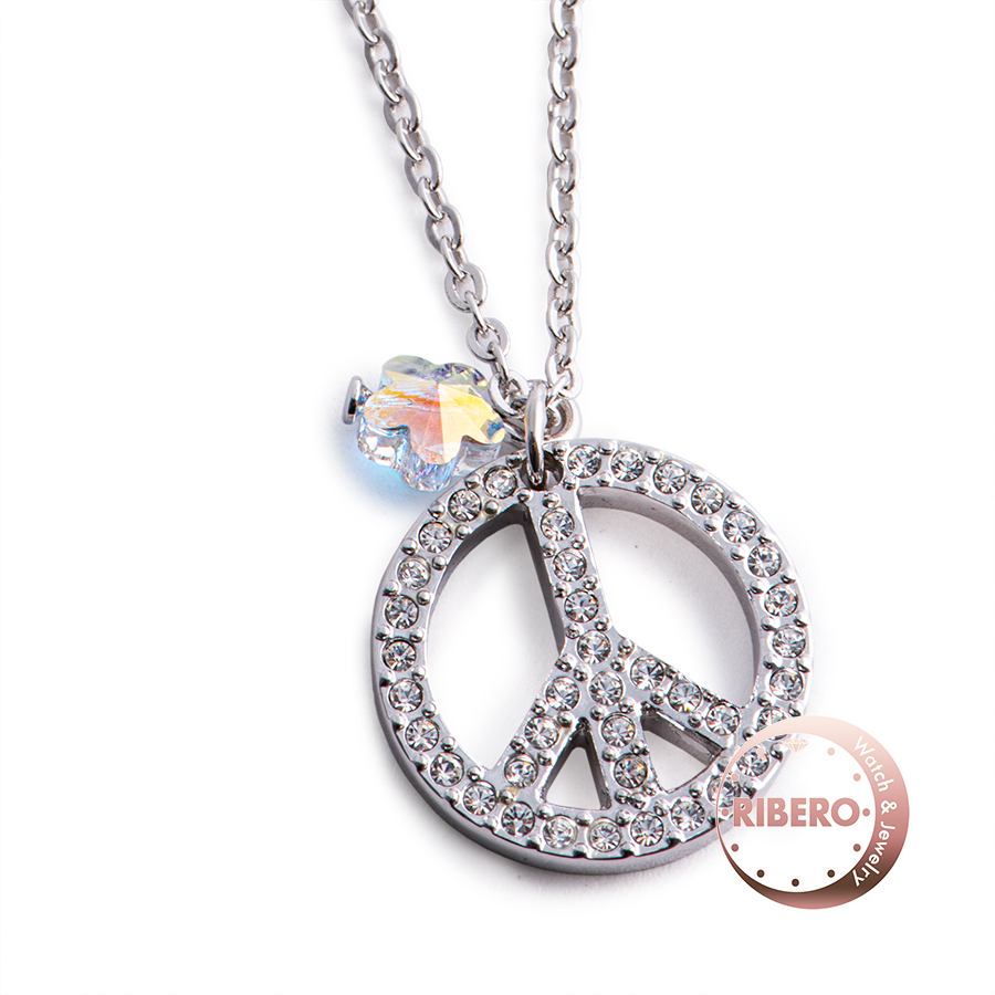 スワロフスキー ピースマーク 992862 ネックレス ペンダント