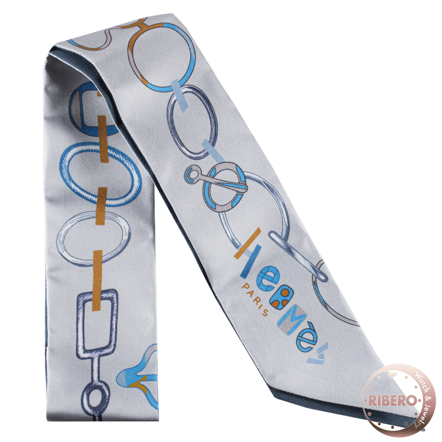 エルメス Do Re Boucles ドゥ レ ブックル 063951S 05 ツイリー スカーフ 2023SS