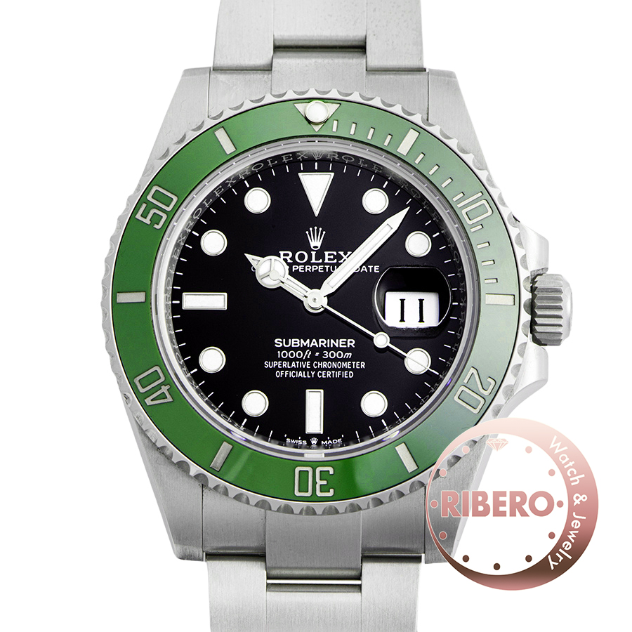 ロレックス サブマリーナデイト 126610LV 新色ベゼル