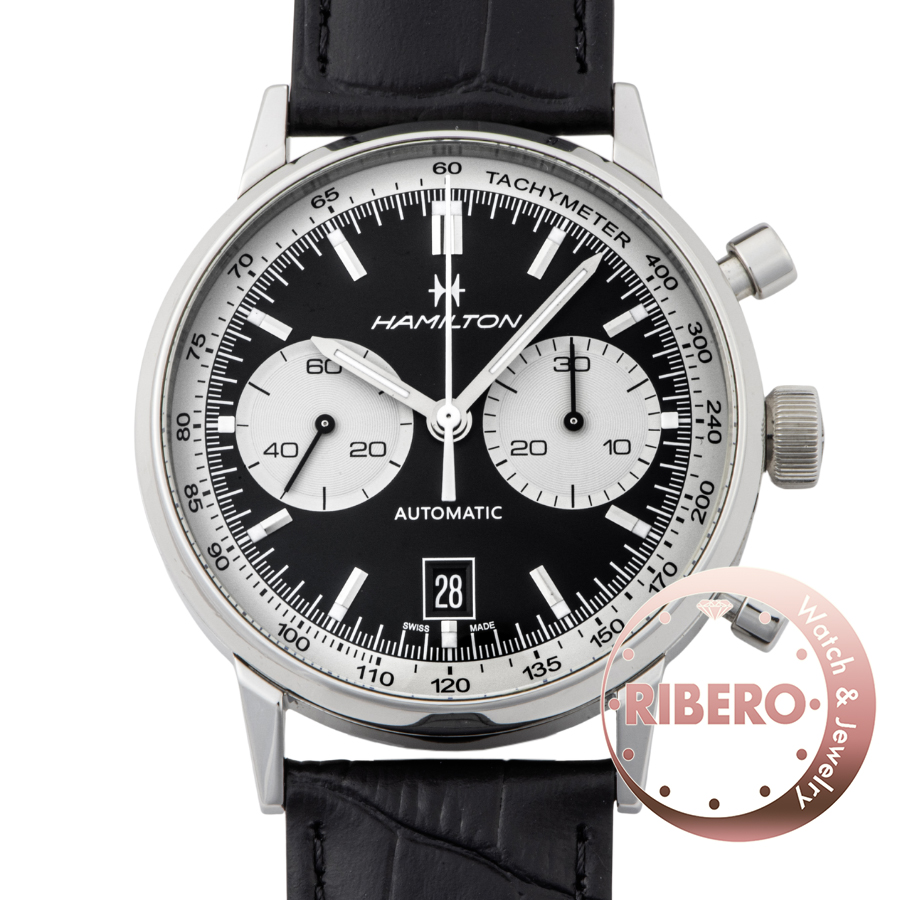 ハミルトン アメリカン クラシック イントラマティック 68 オート クロノ H387160 世界限定1968本限定