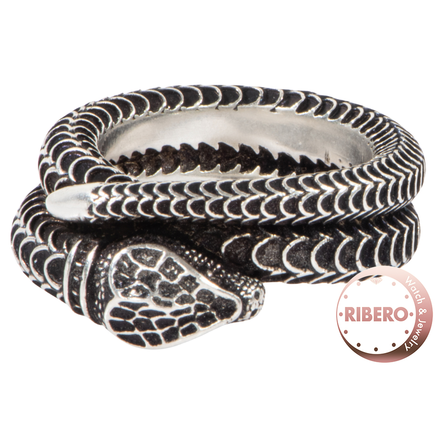 グッチ グッチガーデン シルバー スネーク リング・指輪