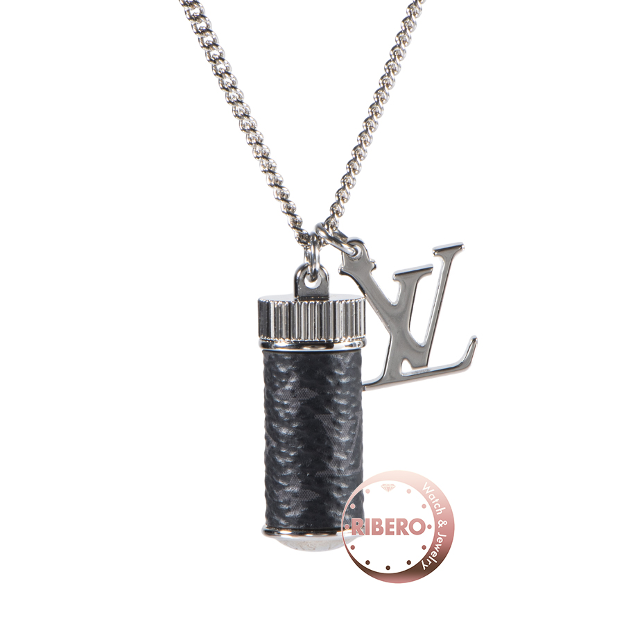 ルイ・ヴィトン コリエ・チャームズ モノグラム・エクリプス M63641 ネックレス ペンダント