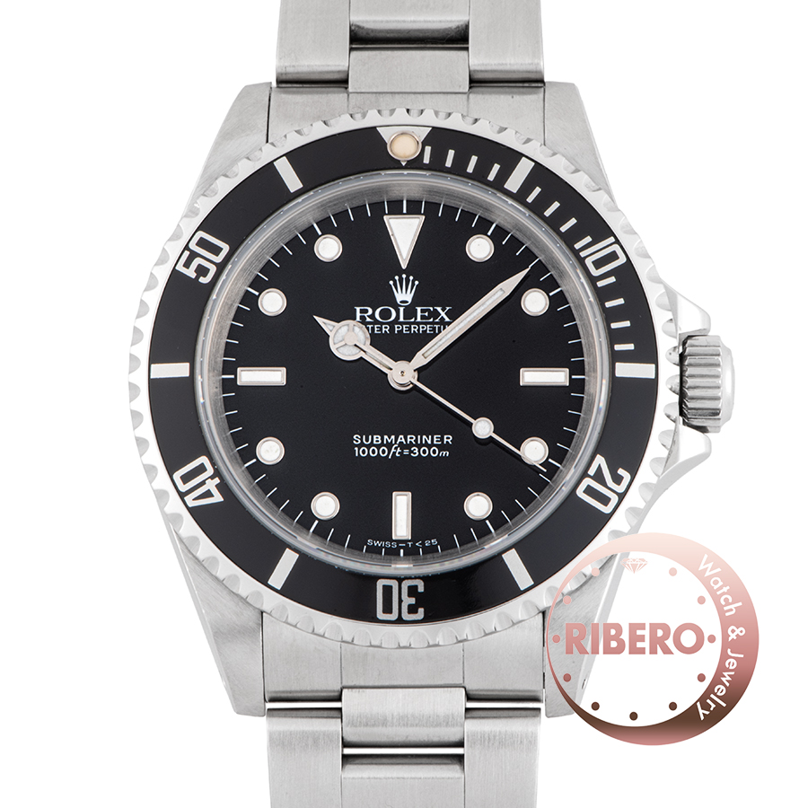 ロレックス サブマリーナ ノンデイト 14060 E番 Tritium