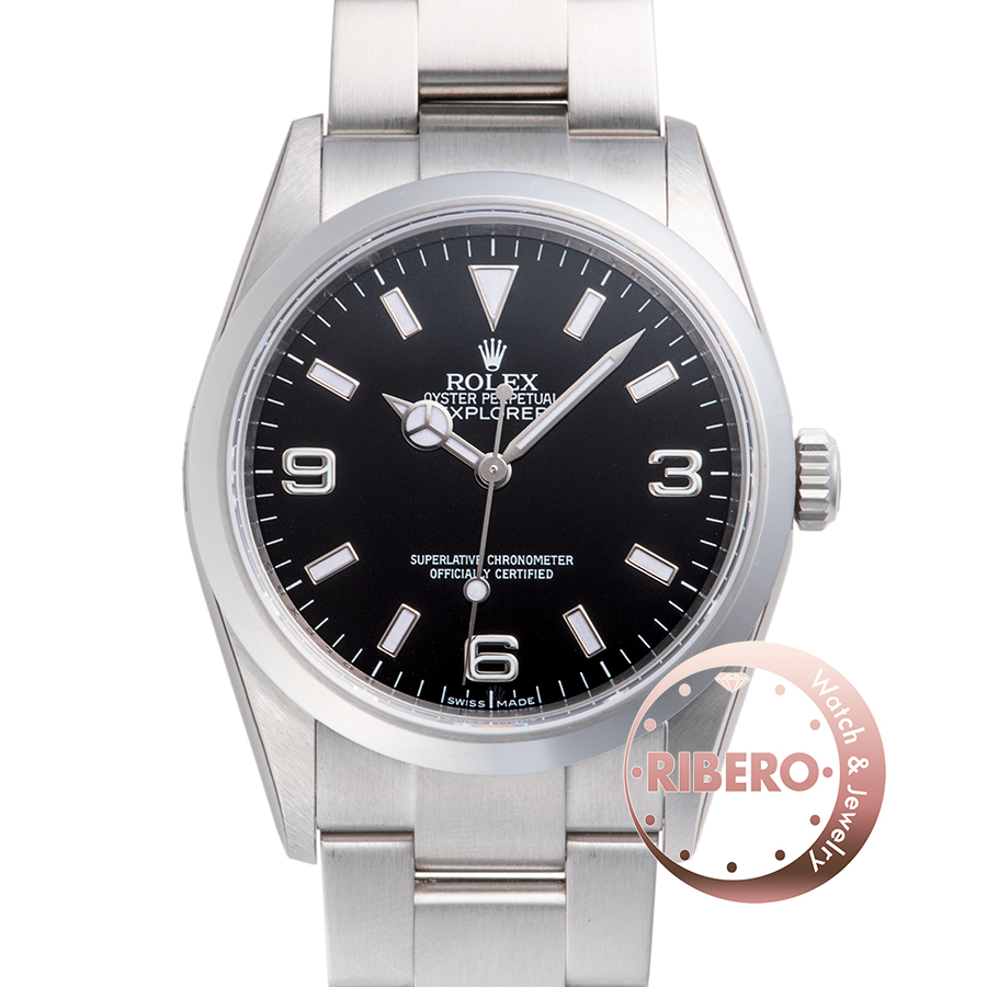 ロレックス エクスプローラー1  114270 V番 シール付き デッドストック品