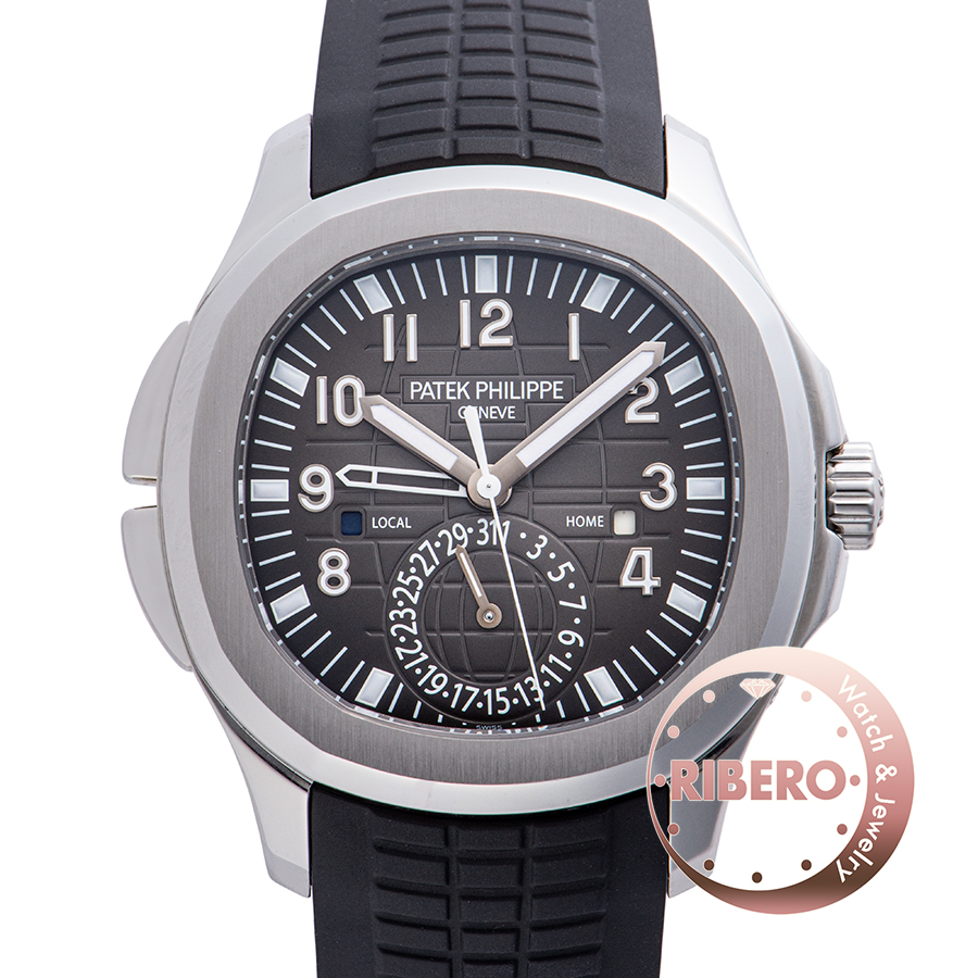 パテックフィリップ アクアノート　トラベルタイム 5164A-001
