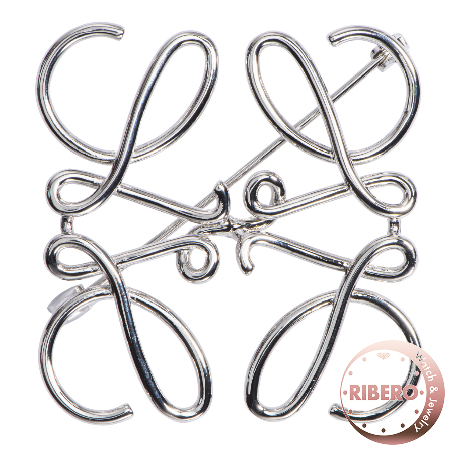 ロエベ アナグラム 111.25.020 ブローチ