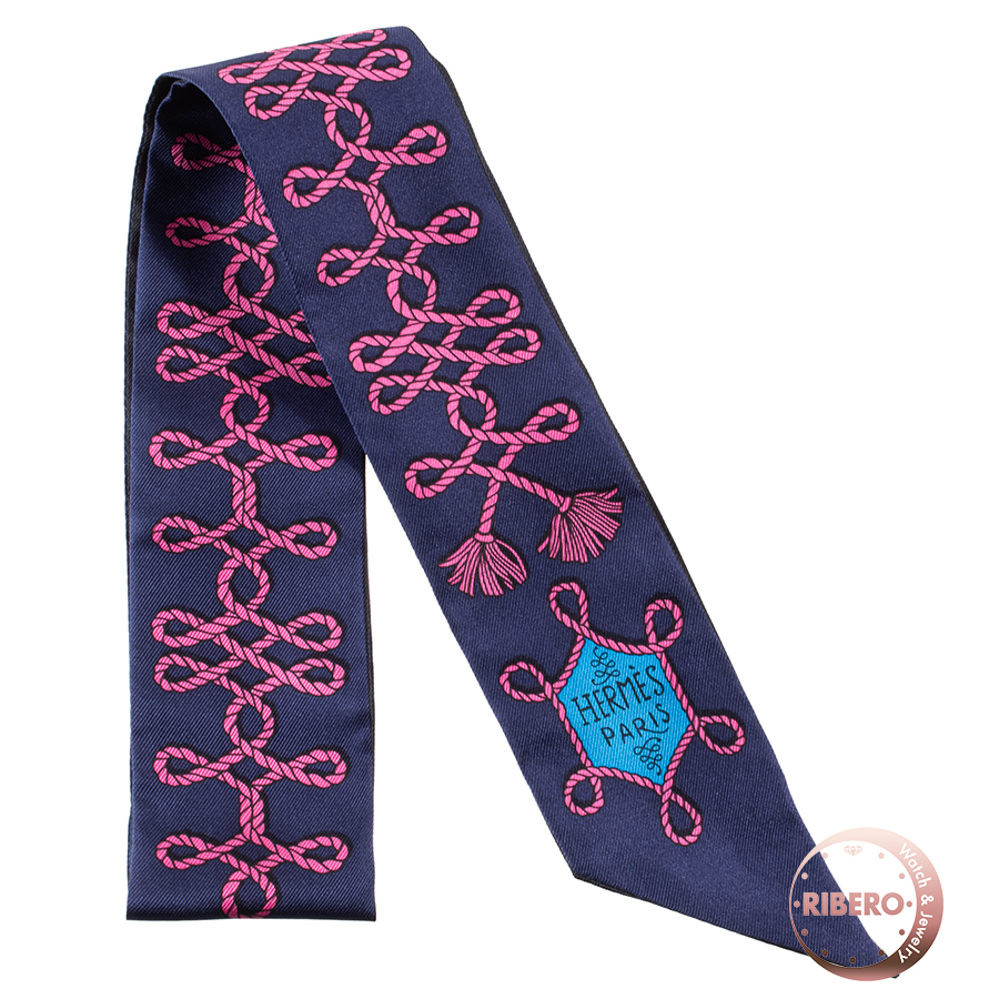 エルメス Galons et Brandebourgs 飾緒とブランデンブルク飾り 063698S 03 ツイリー 2021SS スカーフ