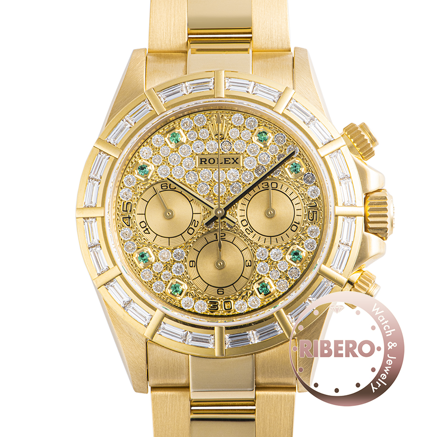 ロレックス 16568BR T番 El Primero Pave Diamond