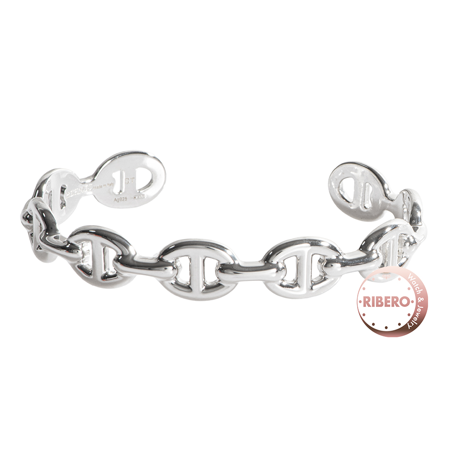 エルメス Chaine d'Ancre Enchainee シェーヌダンクル アンシェネMM バングル ブレスレット
