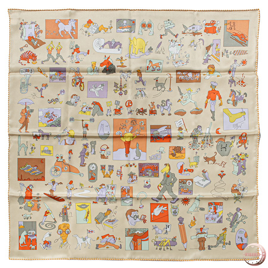 エルメス カレ70 Carre Libre カレ リブレ 984212S 05 スカーフ 2025SS