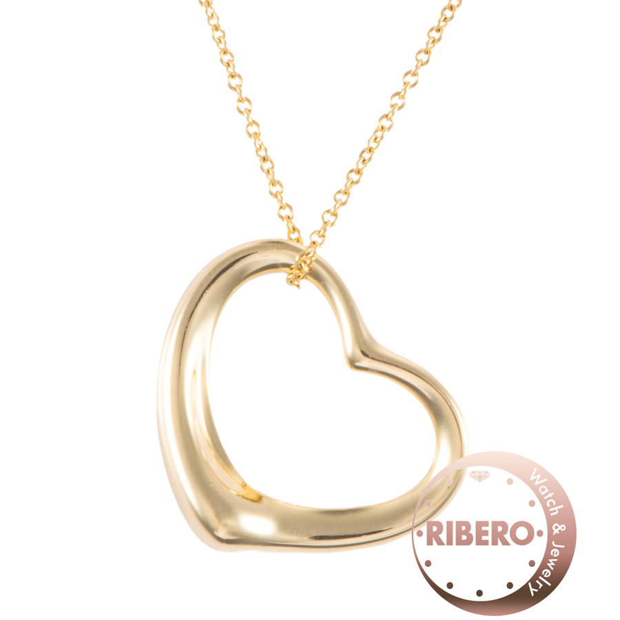 ティファニー オープン ハート ペンダント ネックレス エルサ・ペレッティ