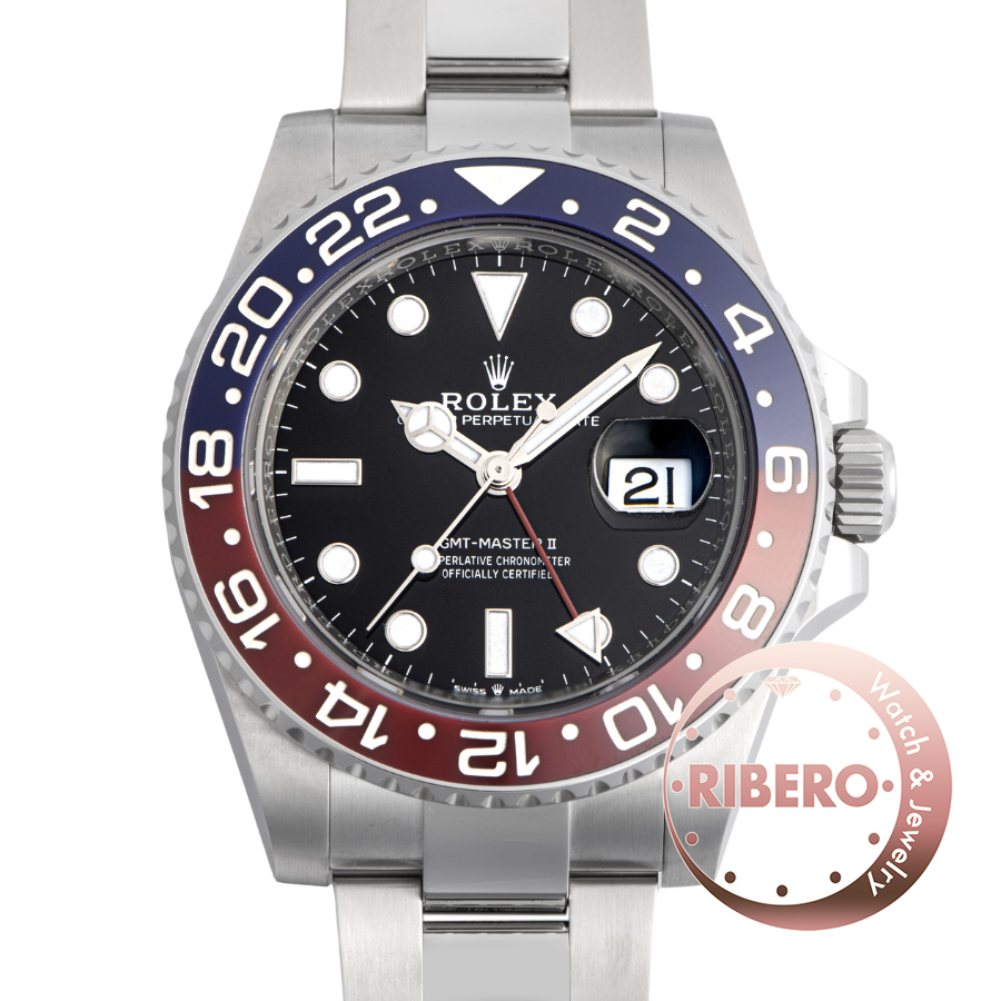 ロレックス GMTマスター2 126710BLRO オイスターブレス