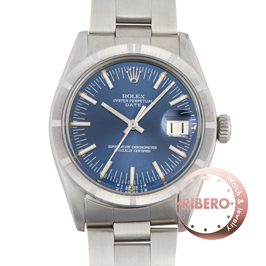 ロレックス パーペチュアルデイト 1501 1974年製 エンジンターンド シグマダイヤル