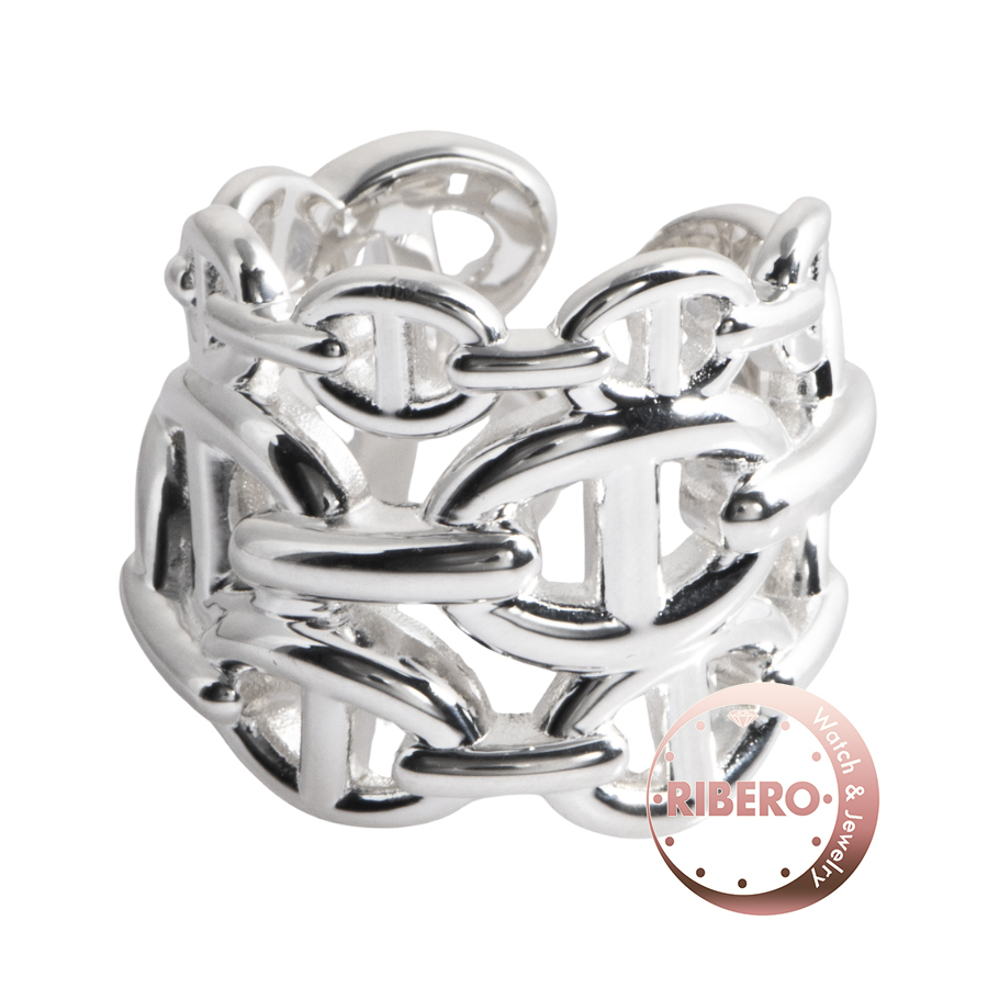 エルメス シェーヌダンクル アンシェネGM リング・指輪