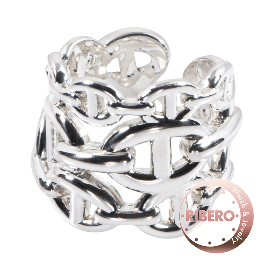 エルメス シェーヌダンクル アンシェネGM リング・指輪