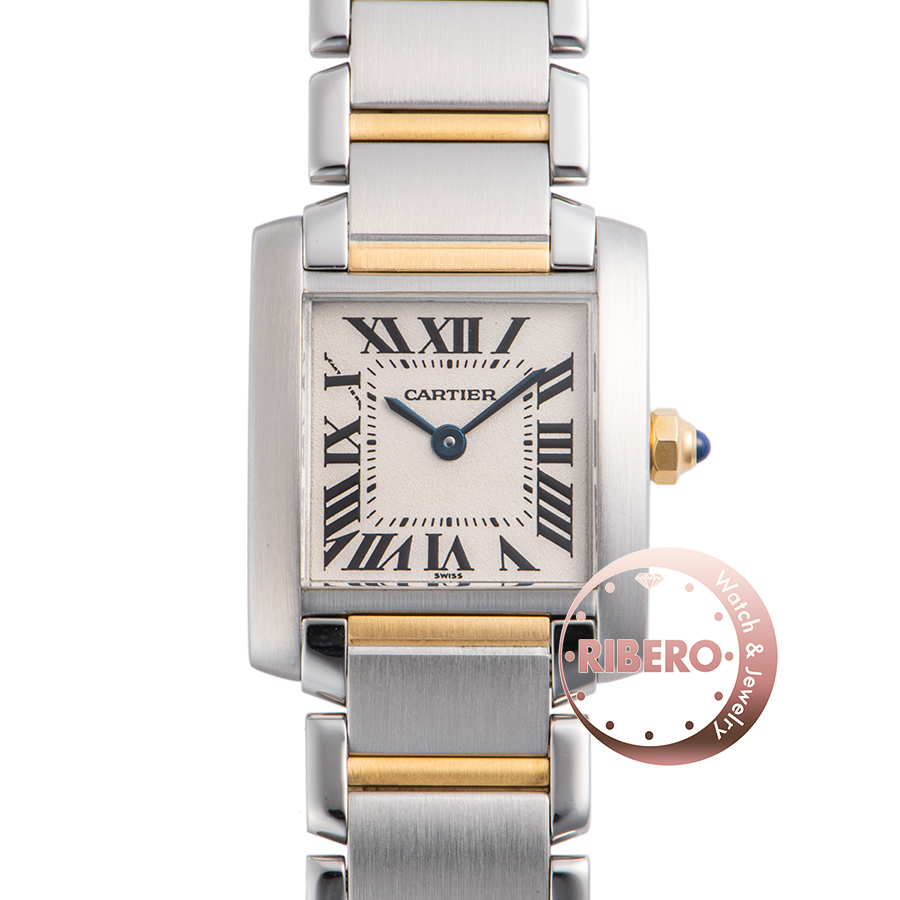 カルティエ タンクフランセーズSM SS/YG