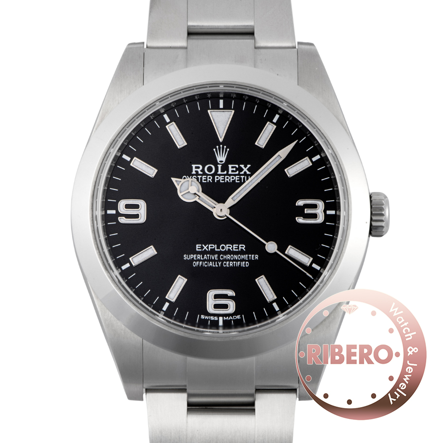 ロレックス エクスプローラー1 214270 新ダイヤル