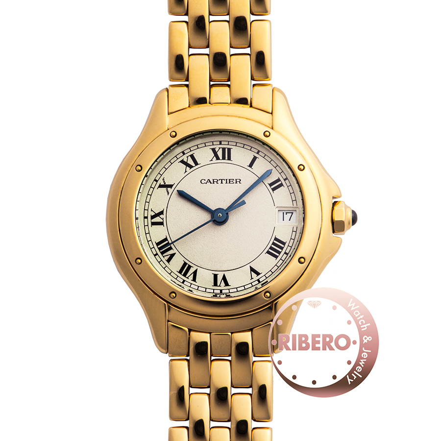 カルティエ パンテール クーガー  W25012B9 K18YG