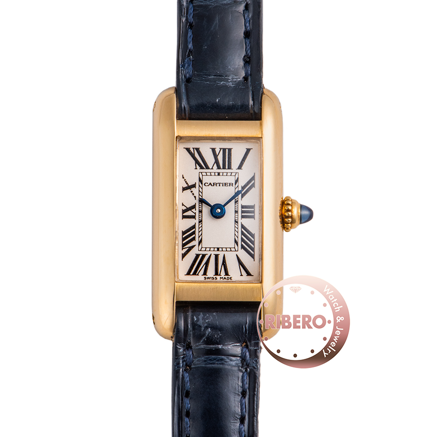 カルティエ タンクアロンジェ W1529956 K18YG