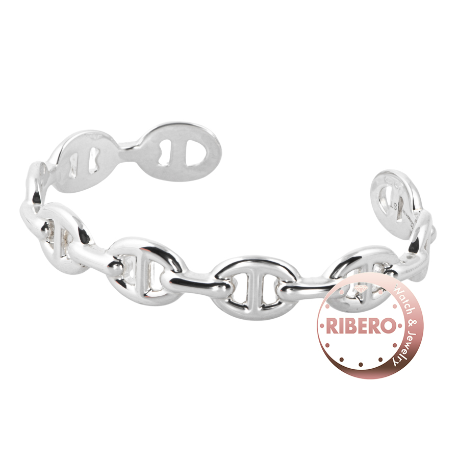 エルメス Chaine d'Ancre Enchainee シェーヌダンクル アンシェネMM バングル ブレスレット