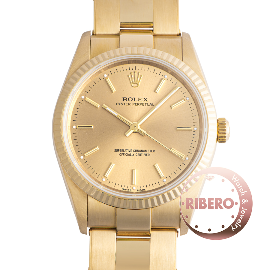 ロレックス オイスターパーペチュアル 14238M P番 リベットブレス