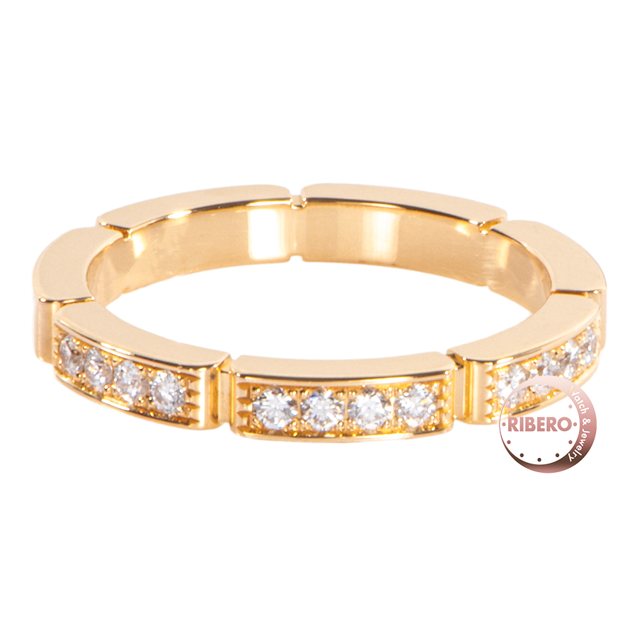 カルティエ マイヨン パンテール ウェディング リング セミパヴェセッティング B4221150 リング・指輪