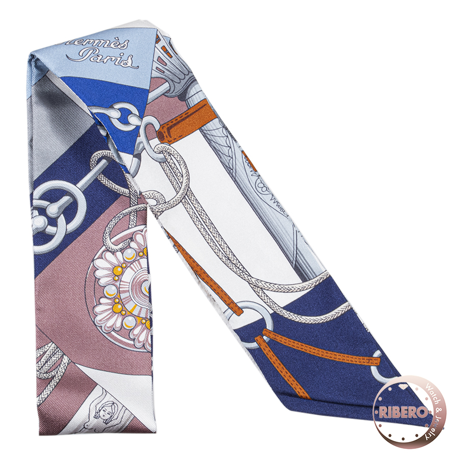 エルメス Cliquetis クリケティス 061574S 03 ツイリー 2022SS スカーフ