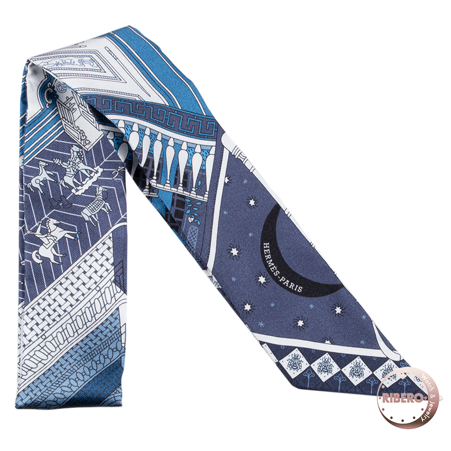 エルメス Objets de Curiosite オブジェ ドゥ キュリオジデ 063757S 01 ツイリー スカーフ　2023SS