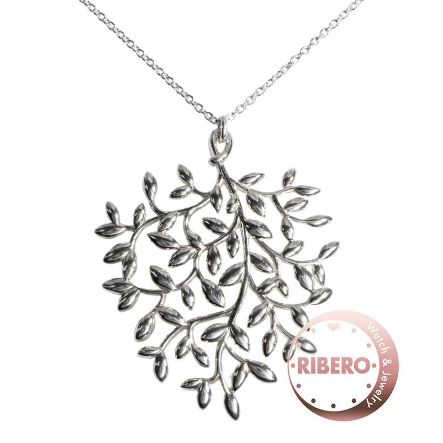 ティファニー オリーブ リーフ ペンダント ラージ ネックレス パロマ・ピカソ