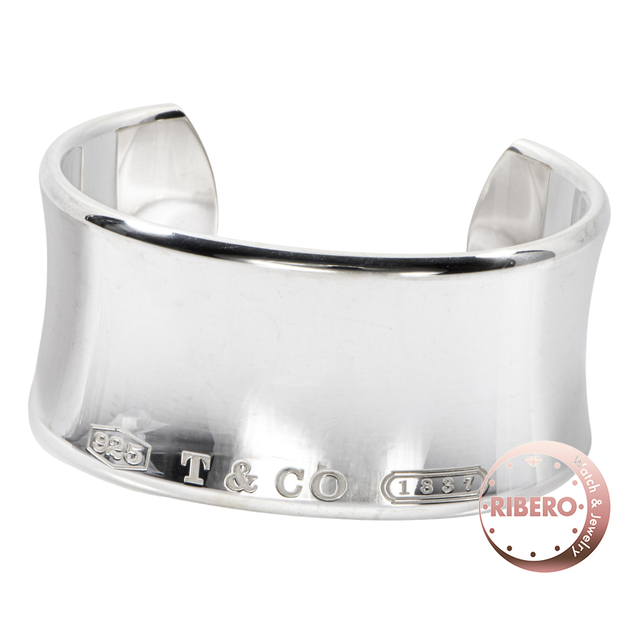 ティファニー 1837 ワイドカフ バングル ブレスレット