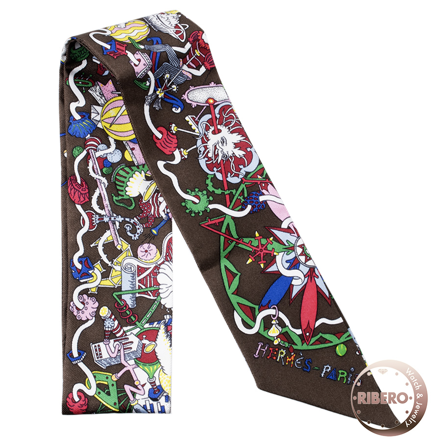 エルメス La Folle Parade ラ フォル パラード 062899S 10 ツイリー スカーフ 2022SS