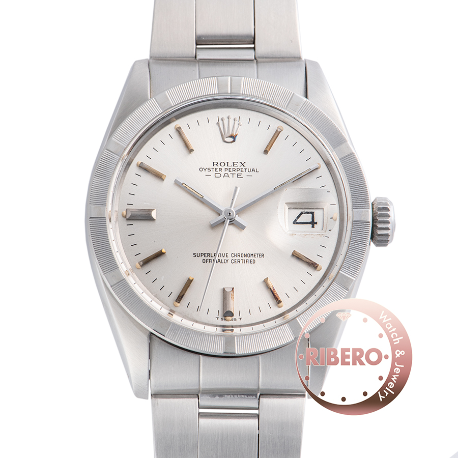 ロレックス パーペチュアルデイト 1501 1969年製 エンジンターンドベゼル