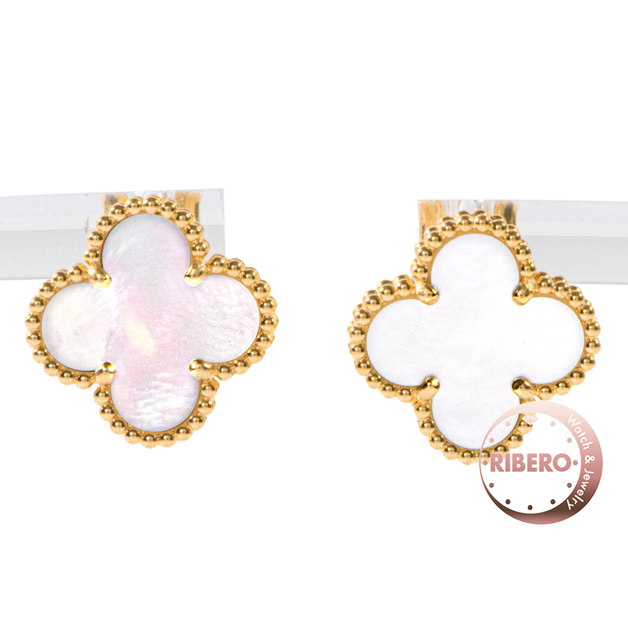 ヴァンクリーフ＆アーペル ヴィンテージ アルハンブラ イヤリング VCARA44100 ピアス