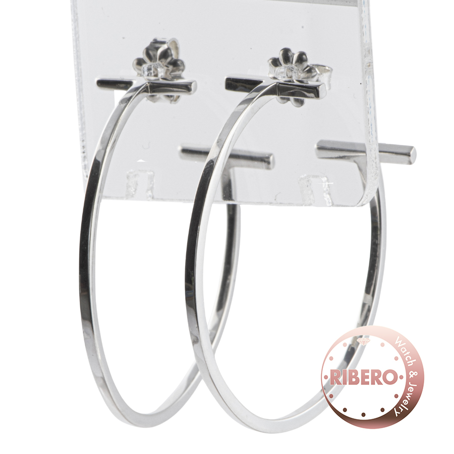 ティファニー T ワイヤーフープ ピアス