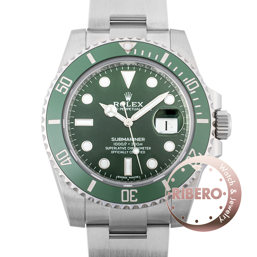 ロレックス グリーンサブマリーナ 116610LV ランダム番