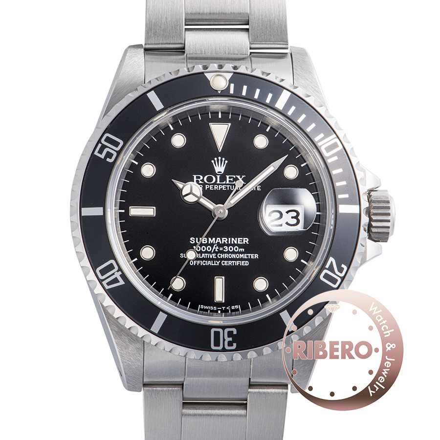 ロレックス サブマリーナデイト 16610 S番 トリチウム