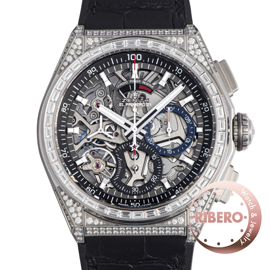 ゼニス デファイ エルプリメロ 21 フルダイヤモンド 44MM 32.9000.9004/78.R582