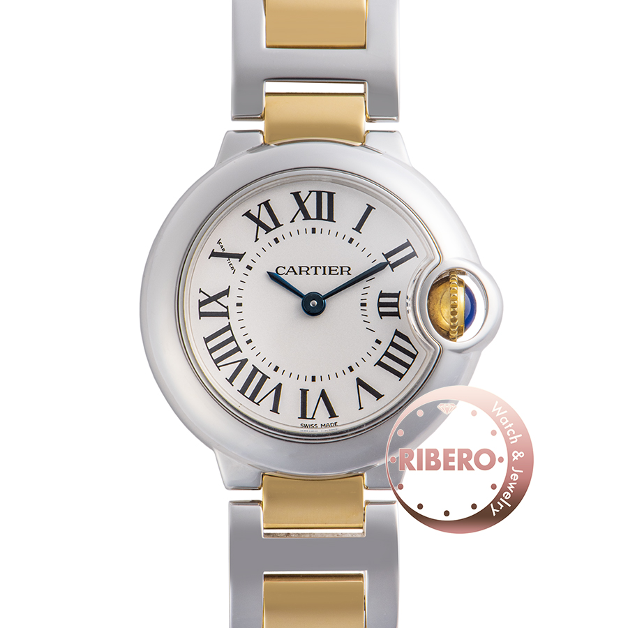 カルティエ バロンブルーSM W69007Z3