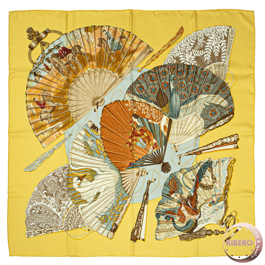 エルメス カレ90 Brise de Charme　 魅惑のそよ風 スカーフ