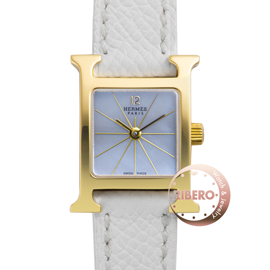 エルメス ミニＨウォッチ HH1.185 K18YG