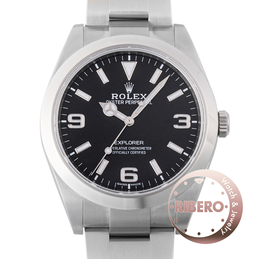 ロレックス エクスプローラーI 214270 新ダイアル