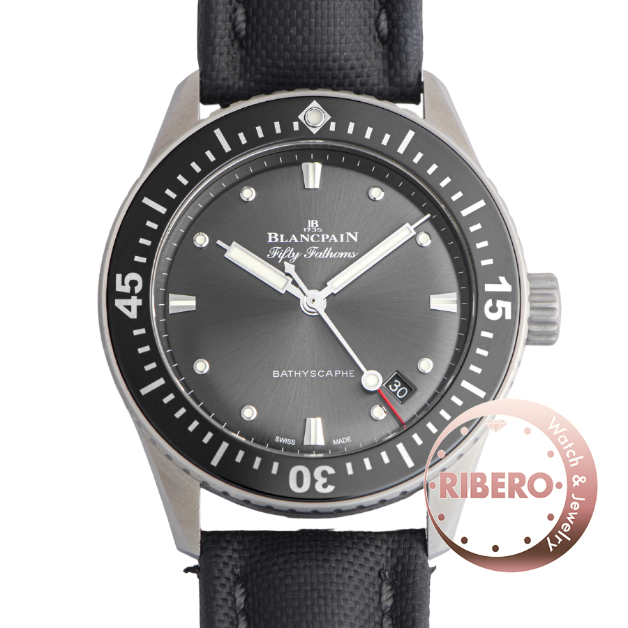 ブランパン フィフティファゾムス バチスカーフ 5100B-1110-B52A