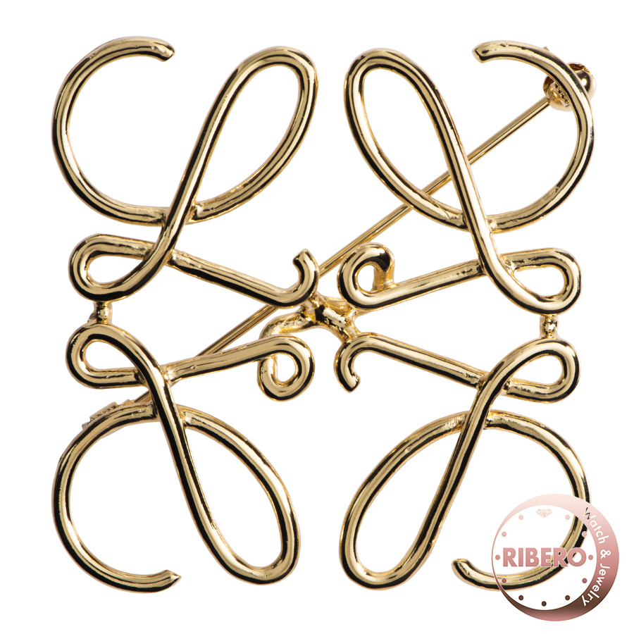 ロエベ アナグラム 111.25.020 ブローチ