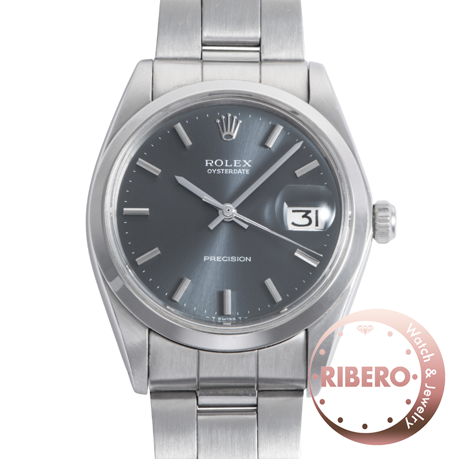 ロレックス オイスターデイト 6694 1972年製 ブルーグレー