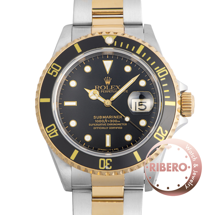 ロレックス サブマリーナデイト 16613 U番 Tritium