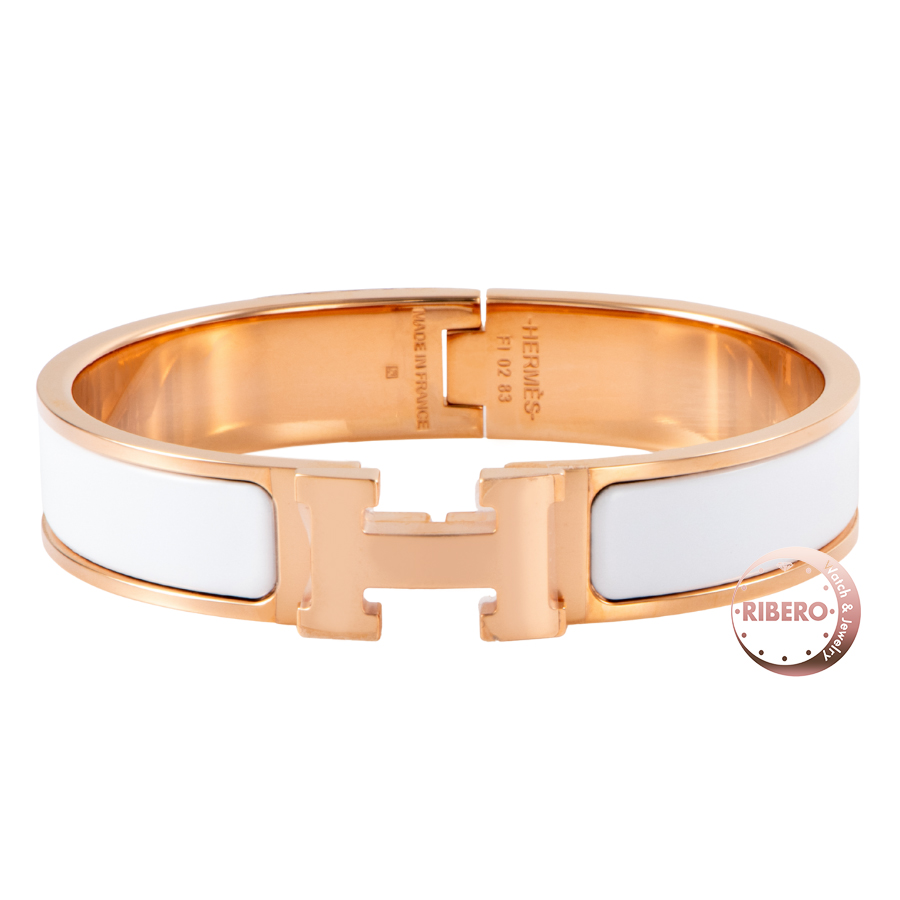 エルメス エナメル ブレスレット クリック H ブレスレット バングル